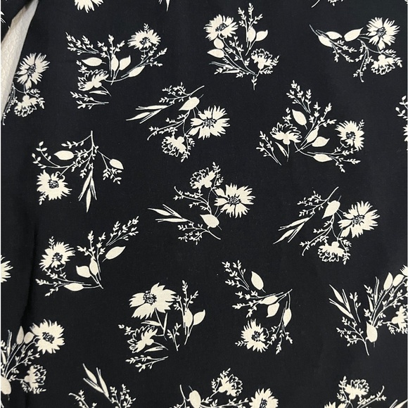 NWT - Frank & Oak Women’s 3/4 Puff Sleeve Floral Print Midi Dress - Size XS - Picture 12 of 13